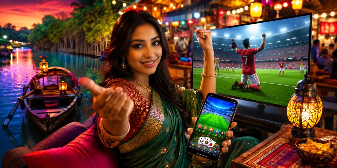 সুন্দরবনের রাতে ক্যাসিনো গেম খেলা